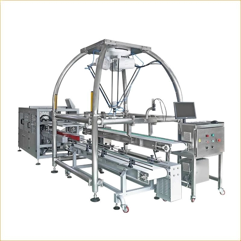 Vision-Guided Robotic Case Packing Line