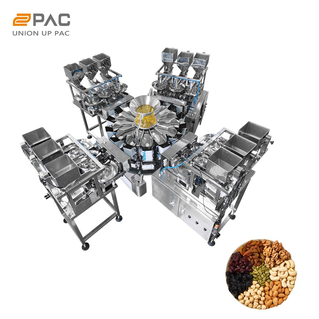 Mixed Nuts Weighing and Packaging System